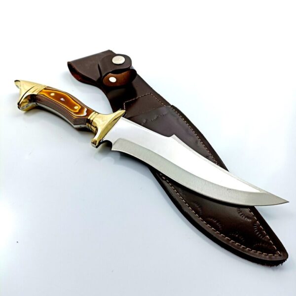 Handmade 4116 Steel Hunting Knife Full Tang Blade Tactical Fixed Blade Custom Knife Christmas Gift Groomsmen Gifts for Him Hunting Gifts