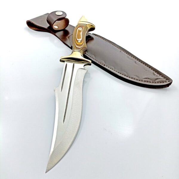Handmade 4116 Steel Hunting Knife Full Tang Blade Tactical Fixed Blade Custom Knife Christmas Gift Groomsmen Gifts for Him Hunting Gifts - Image 3