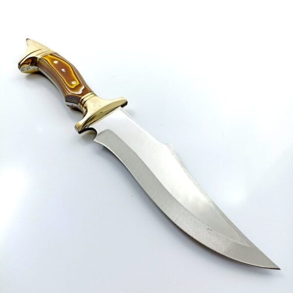Handmade 4116 Steel Hunting Knife Full Tang Blade Tactical Fixed Blade Custom Knife Christmas Gift Groomsmen Gifts for Him Hunting Gifts - Image 4