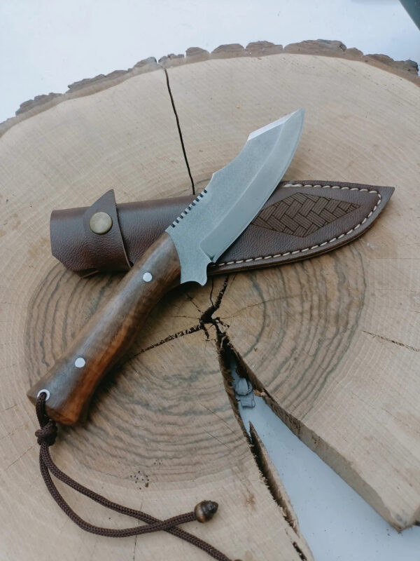 Handmade Tracker Knife Stainless Steel Hunting Knife With Sheath Survival Knife Tactical Fixed Blade Custom Engraved Knife Gifts - Image 6