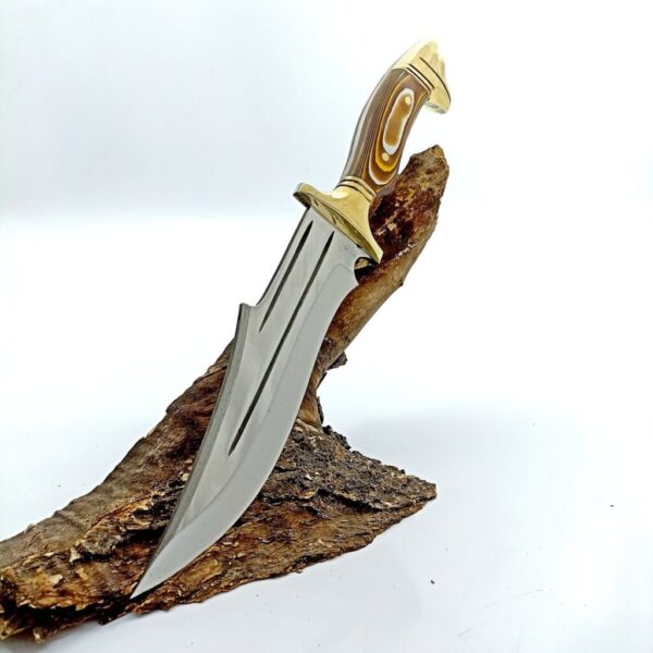 Handmade 4116 Steel Hunting Knife Full Tang Blade Tactical Fixed Blade Custom Knife Christmas Gift Groomsmen Gifts for Him Hunting Gifts - Image 6