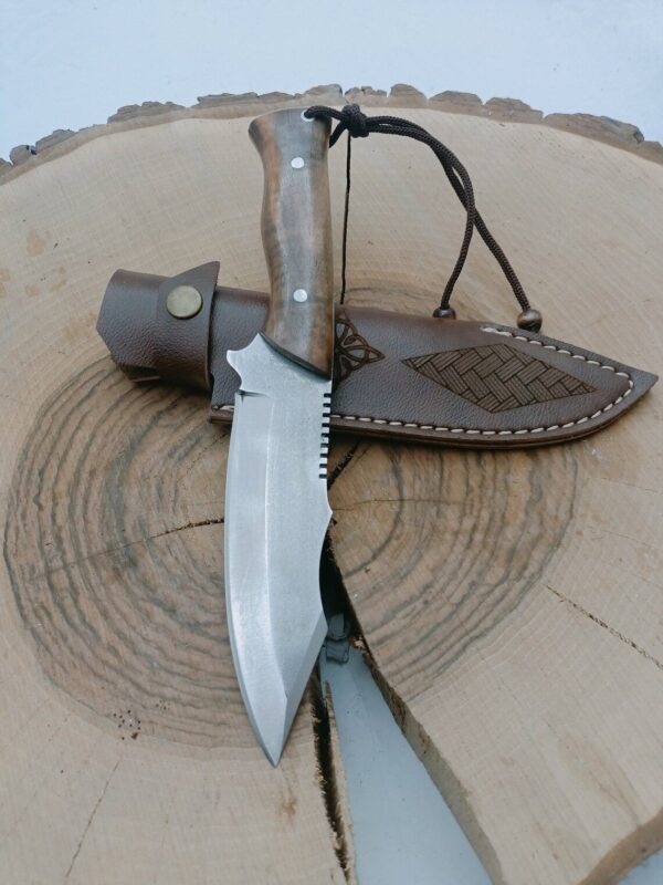 Handmade Tracker Knife Stainless Steel Hunting Knife With Sheath Survival Knife Tactical Fixed Blade Custom Engraved Knife Gifts - Image 7